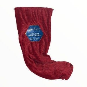 Jacquard Throw Blanket 50x70